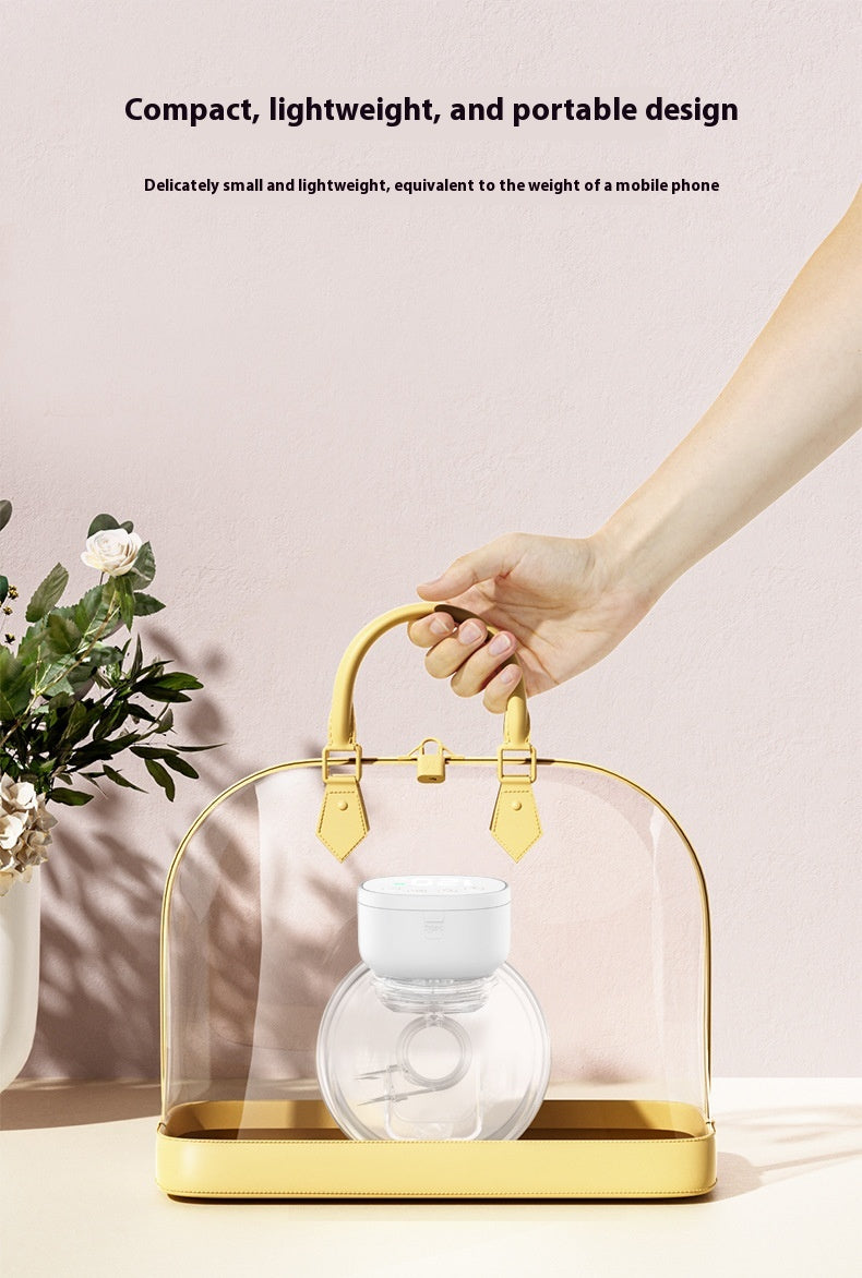 Silent, Smart Pumping: Digital Rechargeable Breast Pump for Work & Travel