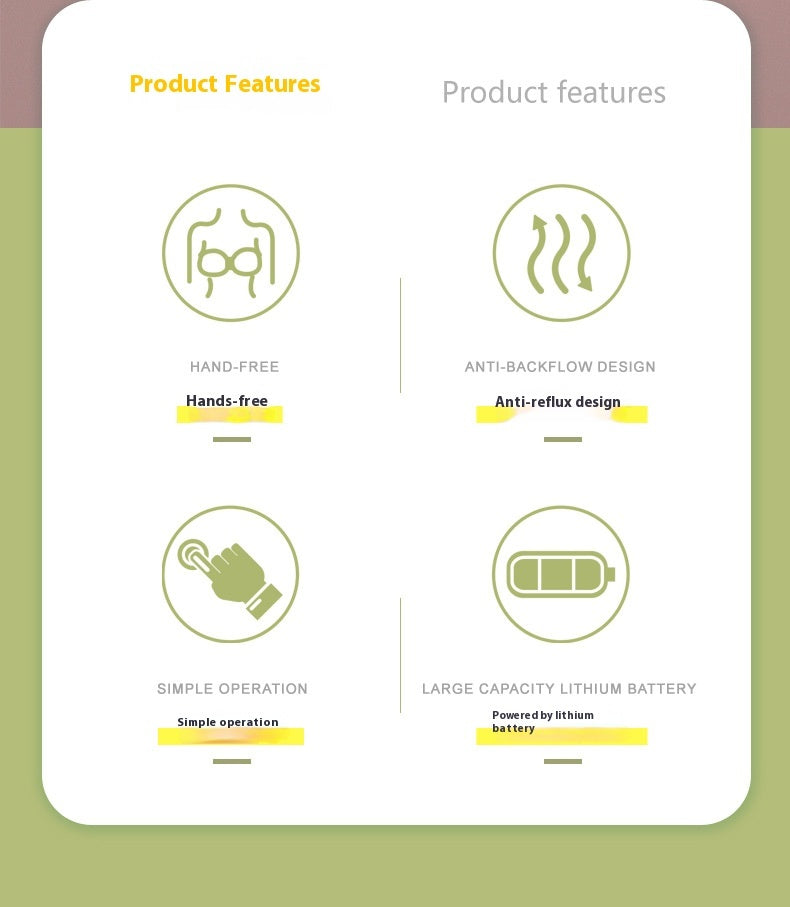 Silent, Smart Pumping: Digital Rechargeable Breast Pump for Work & Travel