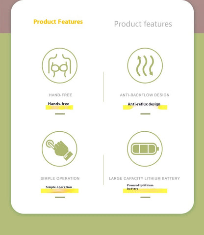 Silent, Smart Pumping: Digital Rechargeable Breast Pump for Work & Travel